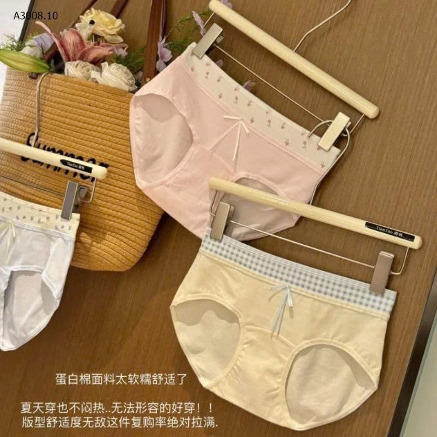  HỘP 5 QUẦN CHIP KHÁNG KHUẨN MEIYATING -Giá sỉ 120k/set 5c mix màu