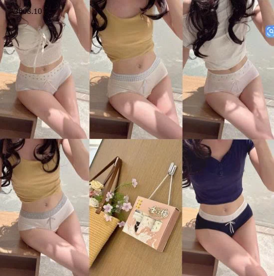  HỘP 5 QUẦN CHIP KHÁNG KHUẨN MEIYATING -Giá sỉ 120k/set 5c mix màu