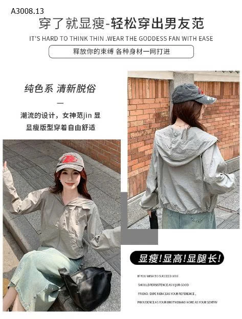 ÁO KHOÁC GIÓ CHO NỮ-Giá sỉ 175k 