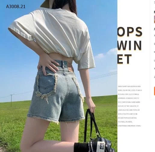  Quần short nữ-Giá sỉ 130k 