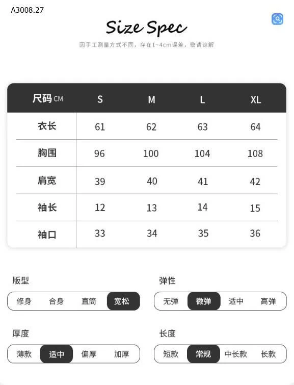 ÁO THUN CỘC TAY CỔ V CHO NỮ-Giá sỉ 117k