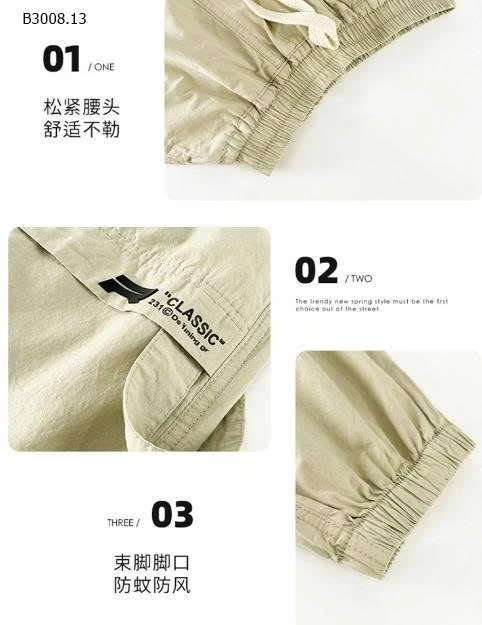 QUẦN JOGGER BÉ TRAI-Giá sỉ 98k