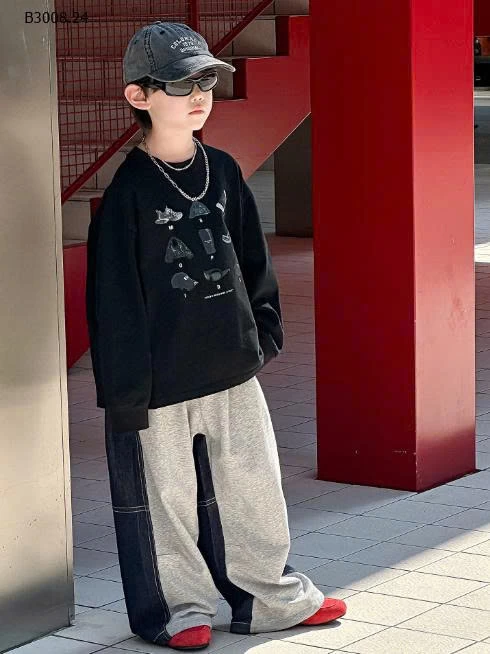 SET ÁO DÀI TAY MIX QUẦN SUÔNG BT-Giá sỉ áo: 165k  quần: 169k 