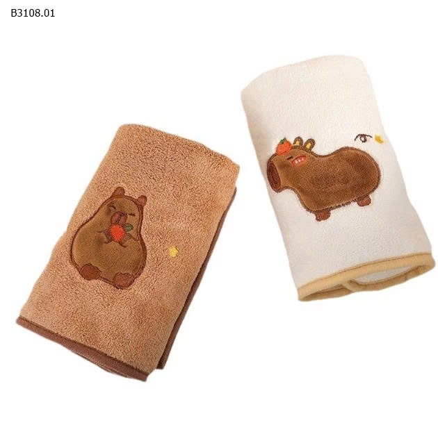 SET 2 KHĂN CAPYBARA-Giá sỉ 80k