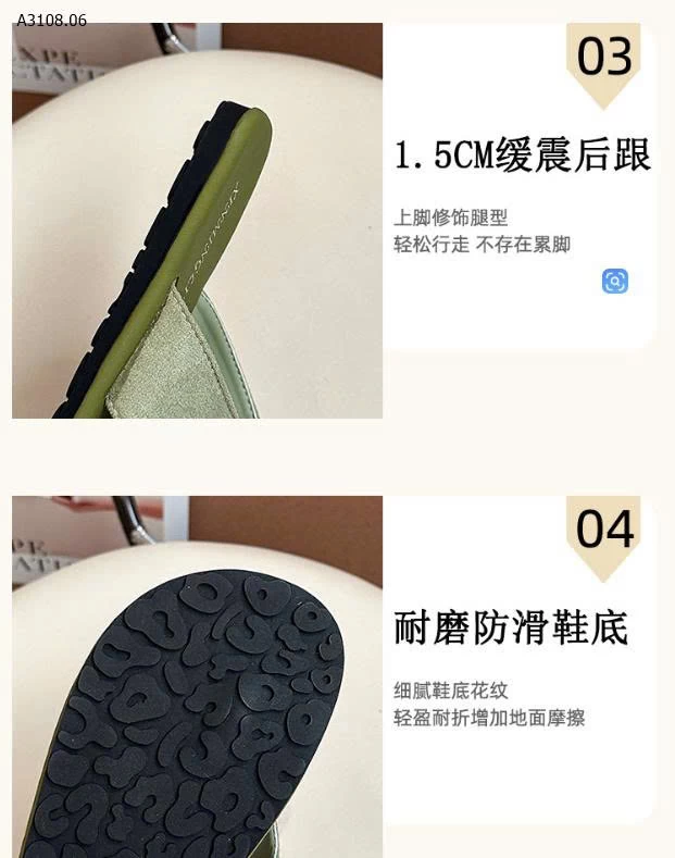 DÉP XỎ NGÓN CUTE CHO NỮ- sỉ 162k