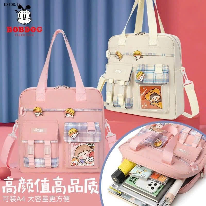 TÚI HỌC THÊM HÃNG BOBDOG PHẢN QUANG -Giá sỉ 175k