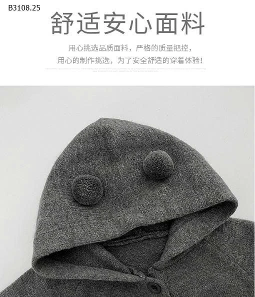 ÁO KHOÁC LEN CHO BÉ-Giá sỉ 135k