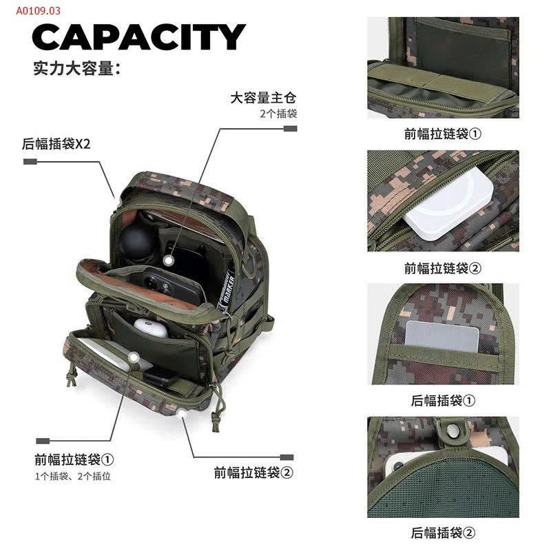 TÚI ĐEO CHÉO RẰN RI CHO NAM - sỉ 220k