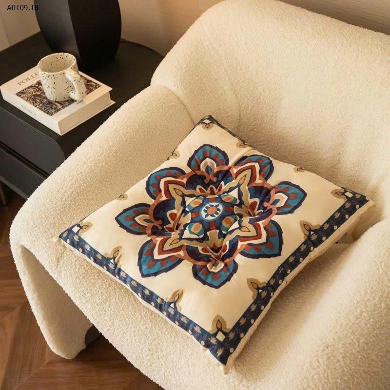 Gối tựa họa tiết Boho siêu xinh- sỉ 74k/set 2c chọn màu
