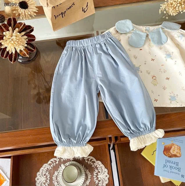 SET ÁO BABYDOLL MIX QUẦN BO GẤU-Giá sỉ 207k