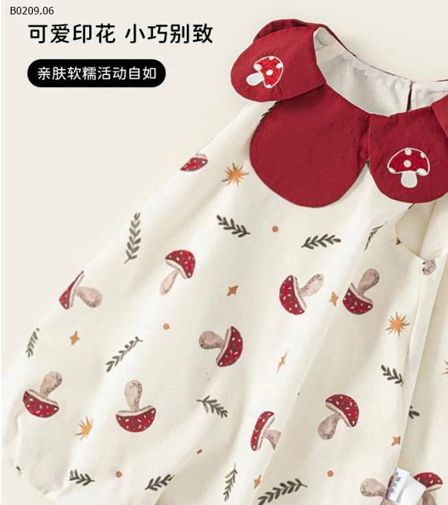 Váy thêu hoa cổ cánh hoa ngọt ngào nhà M.bang- sỉ giá size 73-110 giá 192k size 120-140 giá 205k