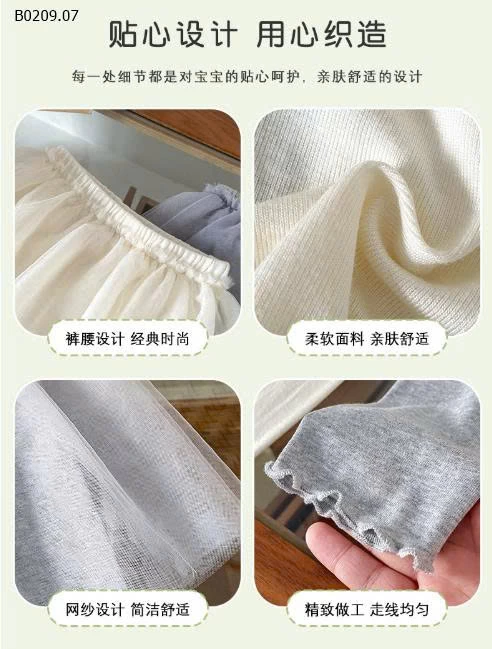 QUẦN LIỀN VÁY BG-Giá sỉ 83k