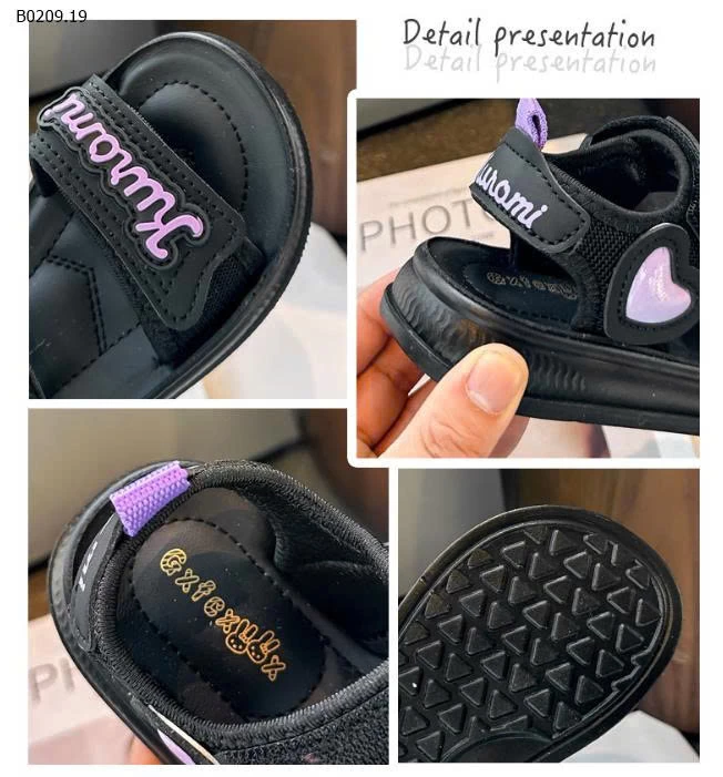SANDAL CHỮ PHỐI MÀU -Giá sỉ giá  size 26-30: 140k  size 31-35: 146k  size 36-40: 155k 