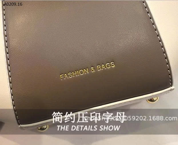  TÚI XÁCH NẮP GẬP PHỐI MÀU CAO CẤP-Giá sỉ 139k