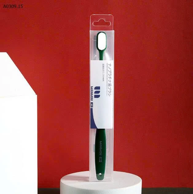 Bàn chải Nhật Manmou - sỉ 210k/set 10c mix màu