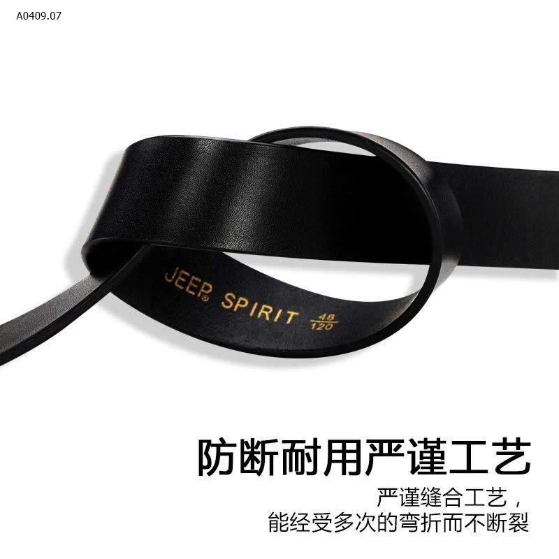 Dây lưng Nam nhà JEEP  chất liệu da bò- sỉ 126k