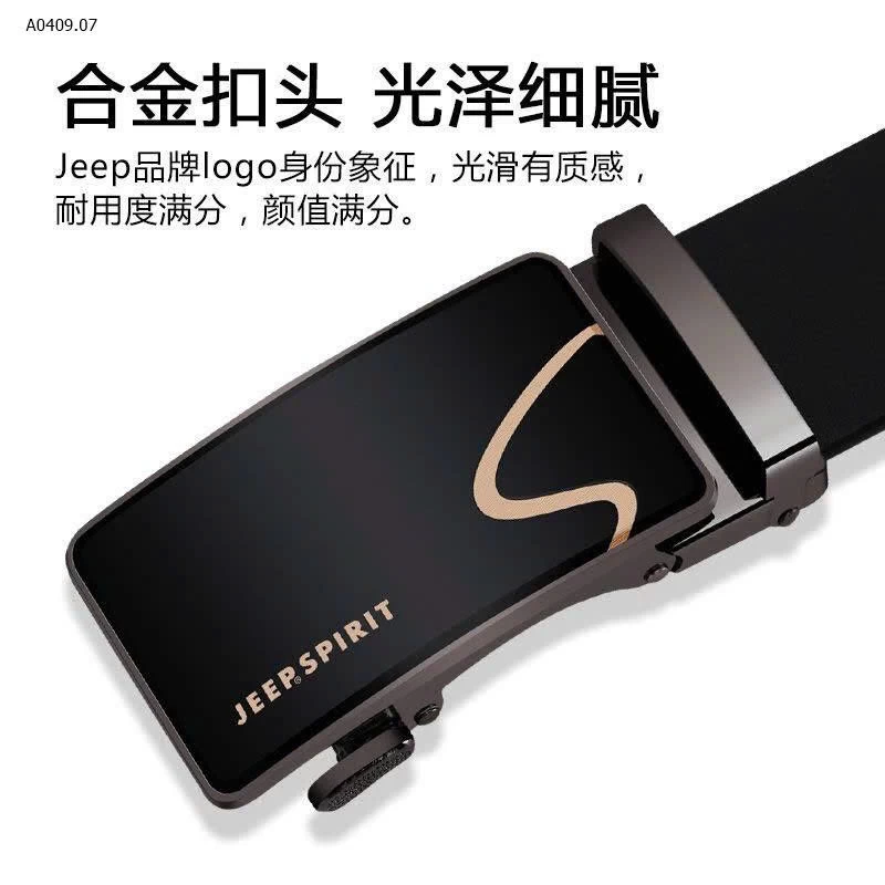 Dây lưng Nam nhà JEEP  chất liệu da bò- sỉ 126k