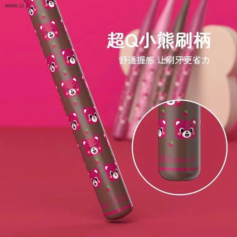 BÀN CHẢI ĐÁNH RĂNG GẤU DÂU - sỉ 50k