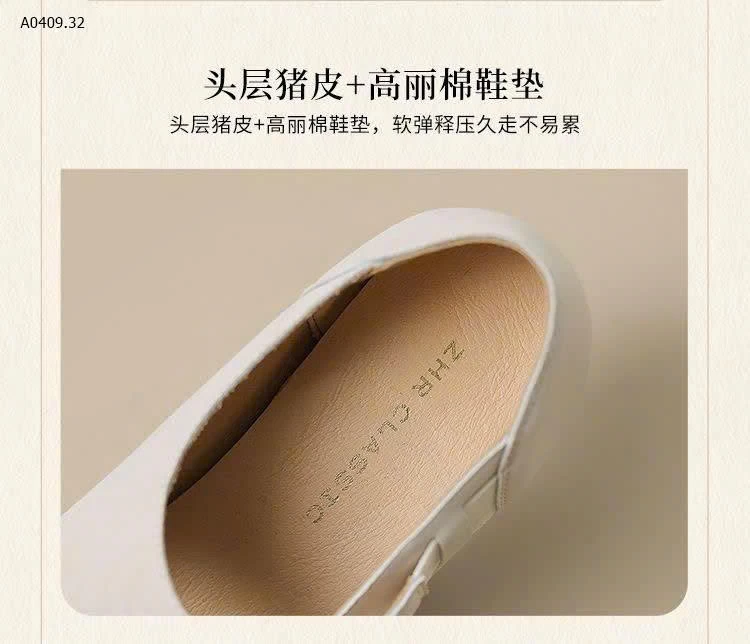 giầy bệt xinh hãng ZHR - sỉ 310k