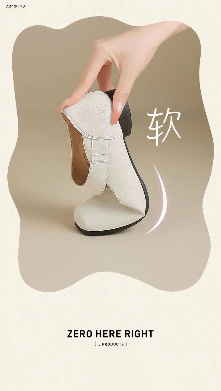 giầy bệt xinh hãng ZHR - sỉ 310k