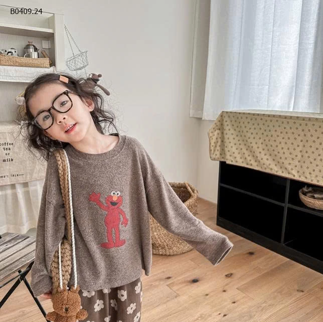 ÁO HOẠT HÌNH DÀI TAY BG-Giá sỉ 150k