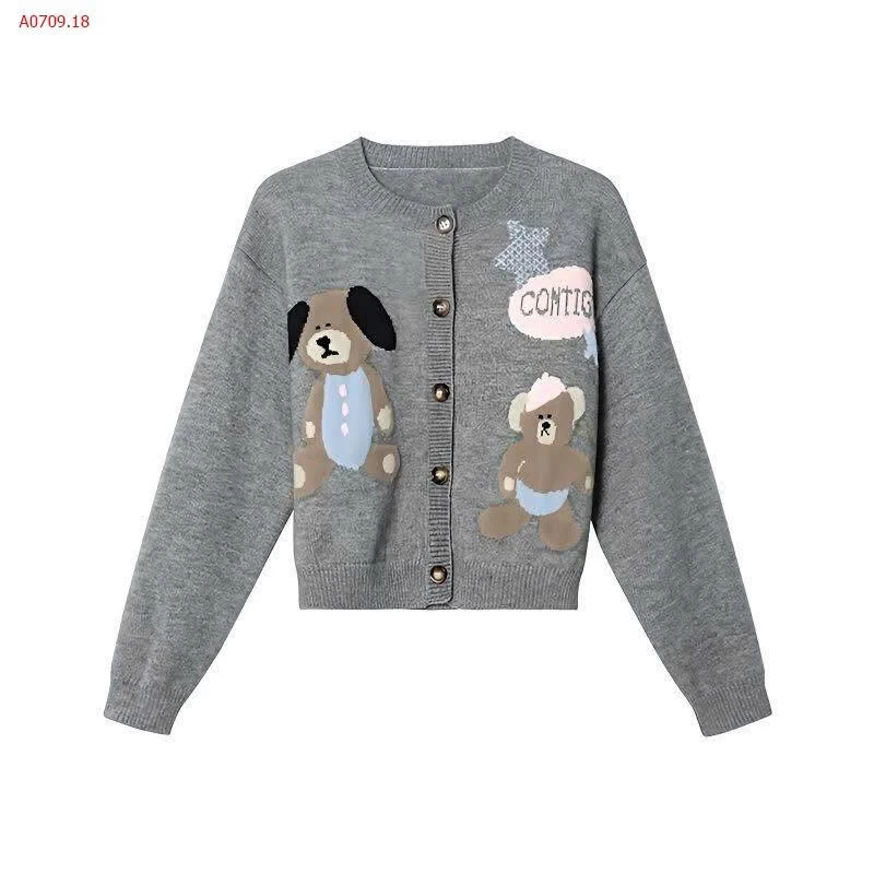 Cardigan Gấu Siêu Xinh – Ấm Áp Mùa Thu Đông - sỉ 135k
