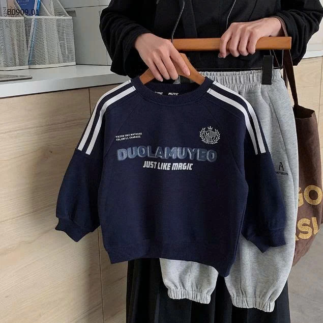 ÁO NỈ THU ĐÔNG BT HÃNG MUYEKIDS-Giá sỉ 138k