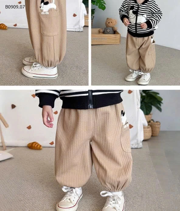 Quần dệt kim gấu và ÁO KHOÁC  SZ NHÍ-Giá sỉ quần giá 135k áo giá  112k