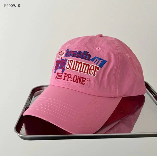 MŨ KẾT GIÓ THÊU CHỮ SẮC MÀU NỮ -Giá sỉ 95k