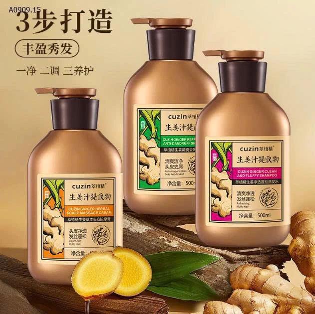 DẦU GỘI XẢ GỪNG CUZIN -Sỉ 86k/1 chai 