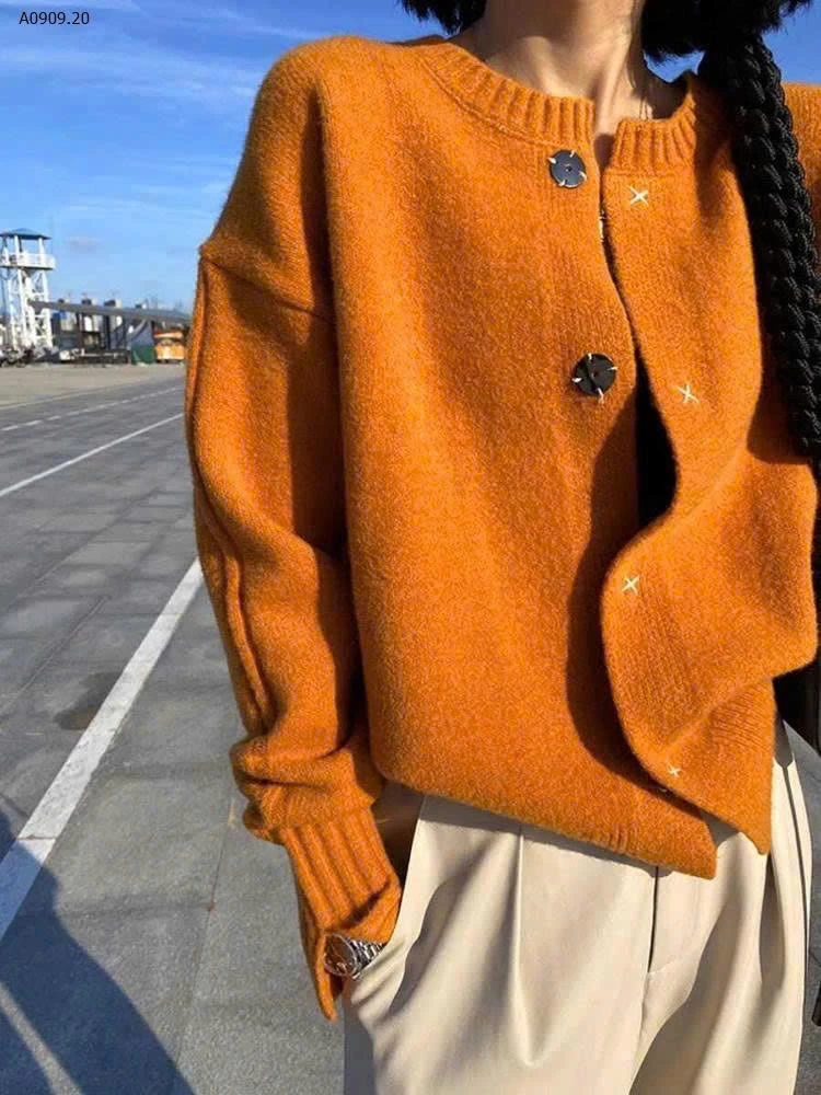 Áo len cardigan dệt kim cổ tròn NỮ  -Sỉ 165k
