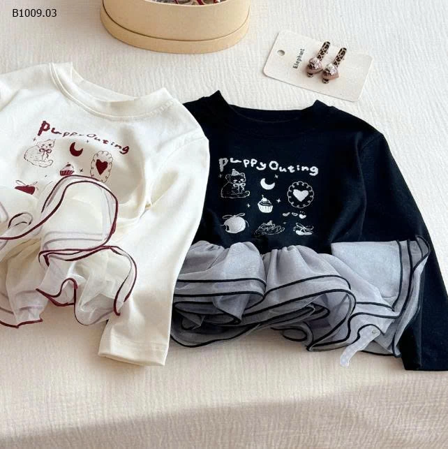 ÁO DÀI TAY HỌA TIẾT NINGLI BÉ GÁI -Giá sỉ 115k