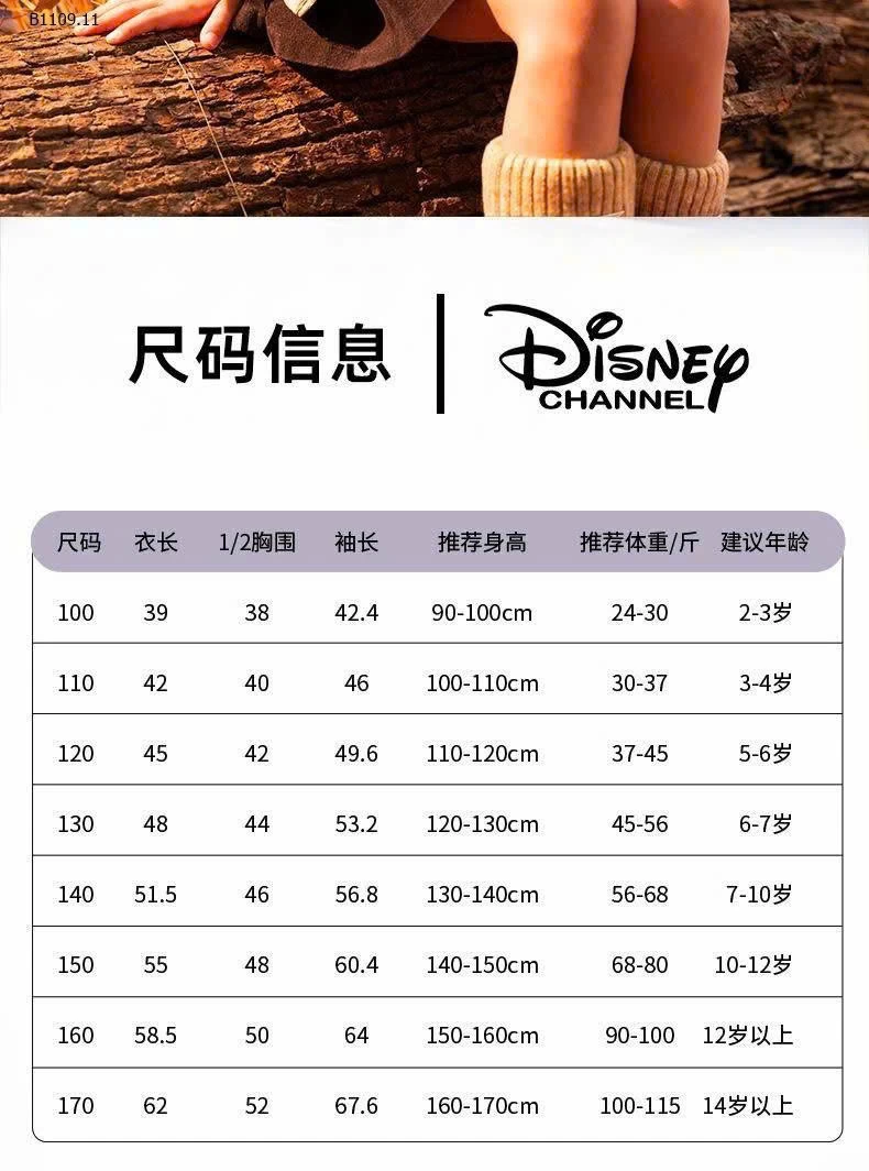 Áo phao DISNEY cho bé siêu nhẹ - sỉ 225k