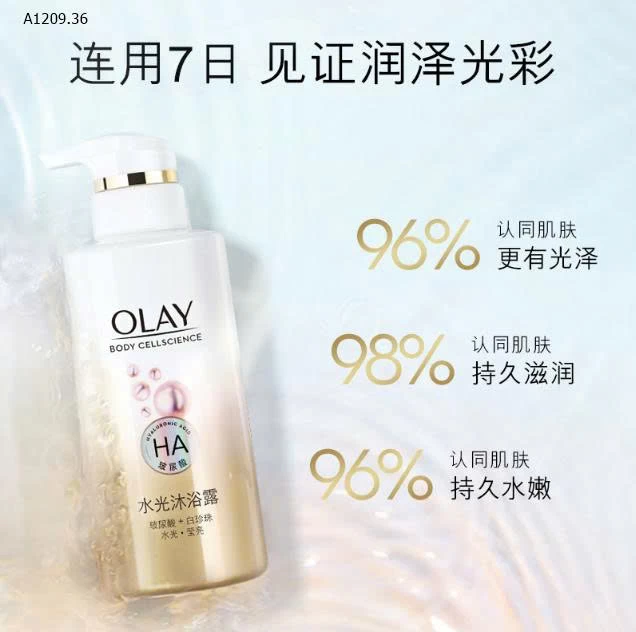 Sữa tắm OLay HA chai to 730ml - sỉ 150k