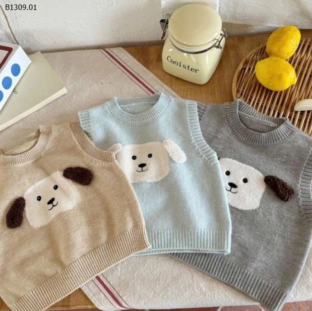   ÁO  GILE HÌNH CÚN CHO BÉ -Giá sỉ 137k