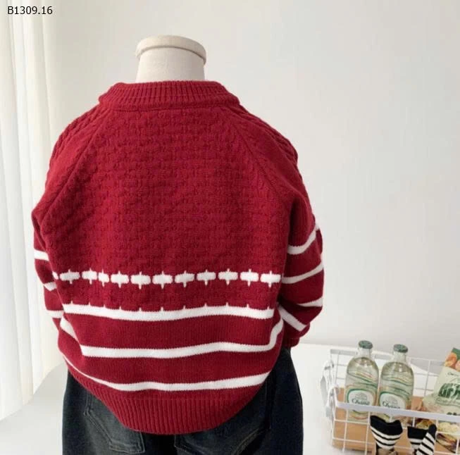 ÁO KHOÁC LEN KẺ ĐỎ-Giá sỉ 175k