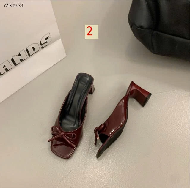 GUỐC MŨI VUÔNG ĐÍNH NƠ - sỉ 120k