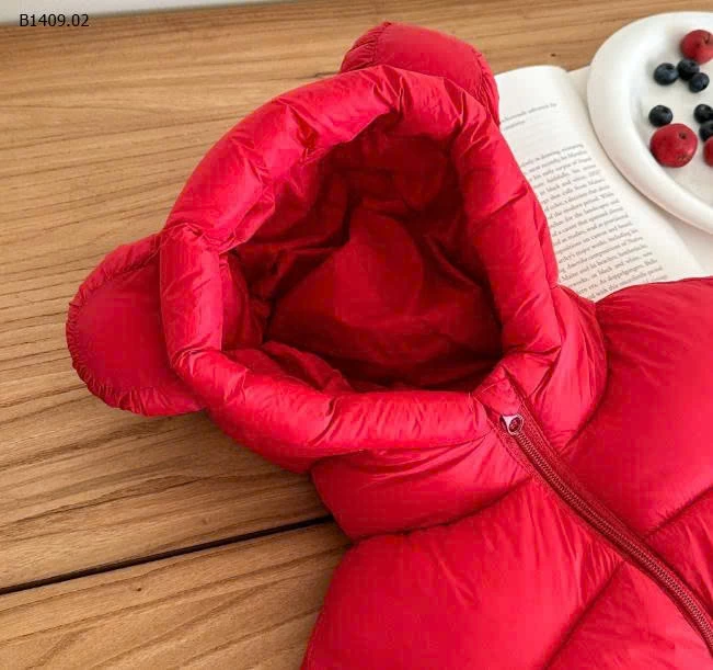 ÁO KHOÁC PHAO TAI GẤU CHO BÉ -Giá sỉ 188k