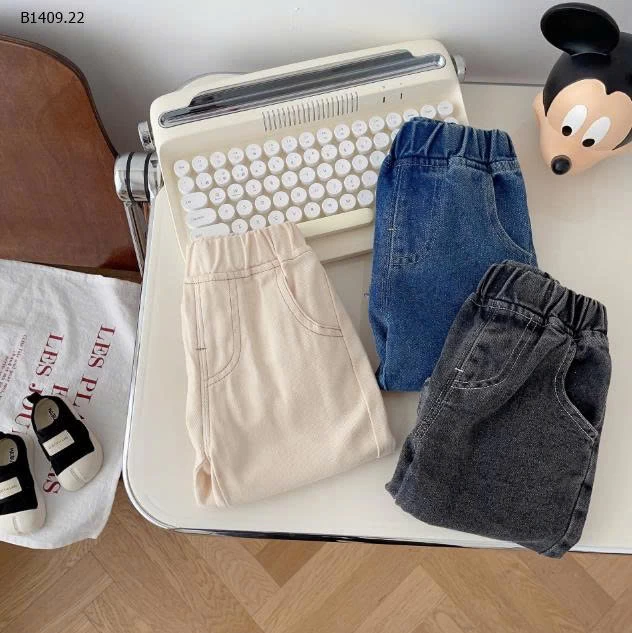 Quần jeans trẻ em phong cách Hàn Quốc-  sỉ 125k