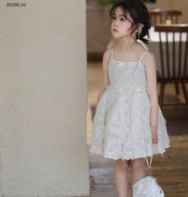 Váy ren có dây đeo cho bé gái-Giá sỉ 268k