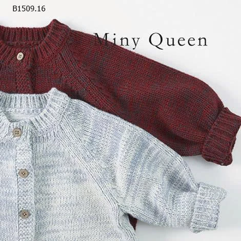 ÁO KHOÁC LEN LOANG M.TYQUEEN- Giá sỉ size 80-130 giá  185k size 140- 160 giá 230k