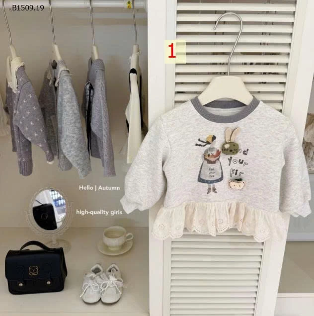 SET ÁO NỈ MIX QUẦN LEGGING BG-Giá sỉ 225k