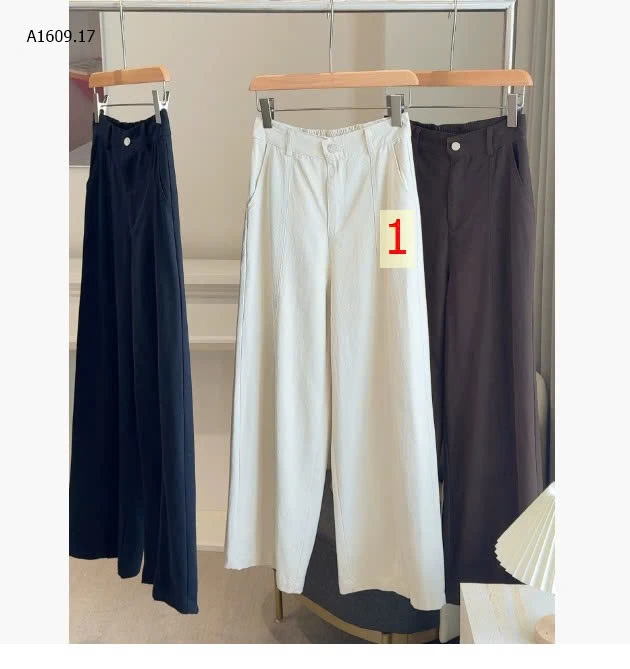 QUẦN ỐNG RỘNG LƯNG CHUN ANNA  - sỉ 213k