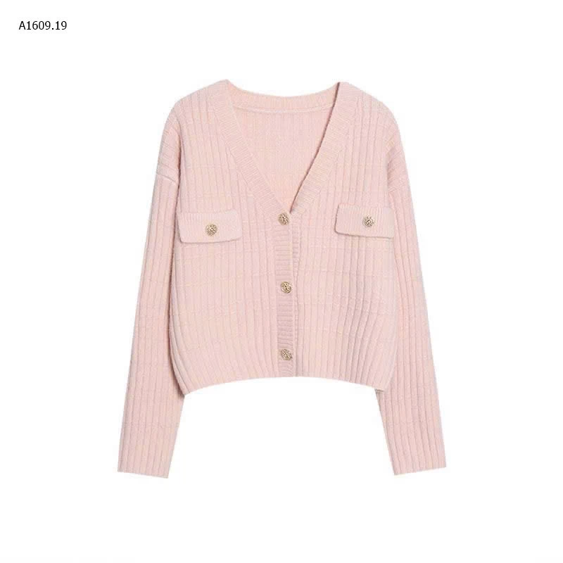 ÁO LEN DÀI TAY DÁNG NGẮN CACHE- sỉ 268k