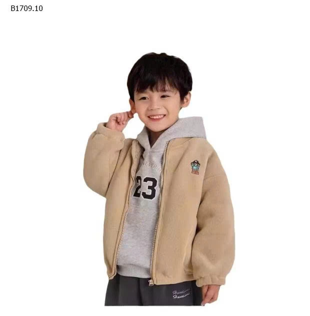  Áo khoác lót lông AINI – ấm áp cho bé mùa đông  - Giá sỉ 90-120:   110k 130-160:   135k