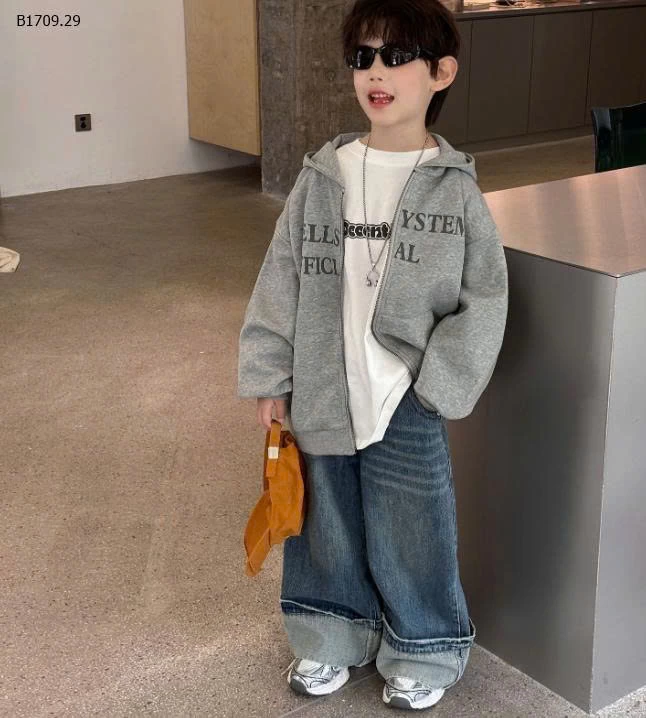 ÁO KHOÁC NỈ CÓ MŨ TARUS - sỉ 223k