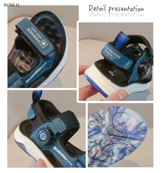 SANDAL CHO BÉ TRAI I - sỉ 147k