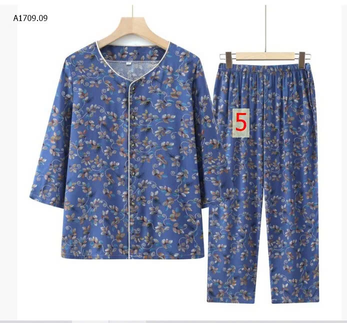 BỘ TRUNG NIÊN MẶC NHÀ Dành CHO BÀ CHO MẸ - sỉ 178k