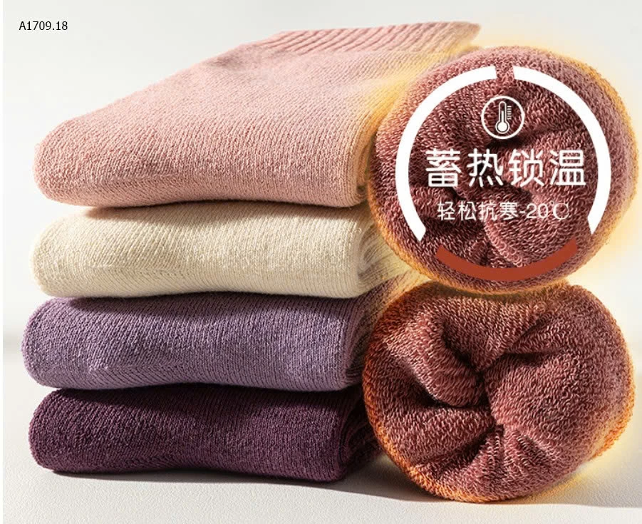 TẤT XÙ SIÊU DÀY CỔ CAO SIÊU ẤM CHO BÉ   - Giá sỉ 65k/ 1 set 5 đôi 