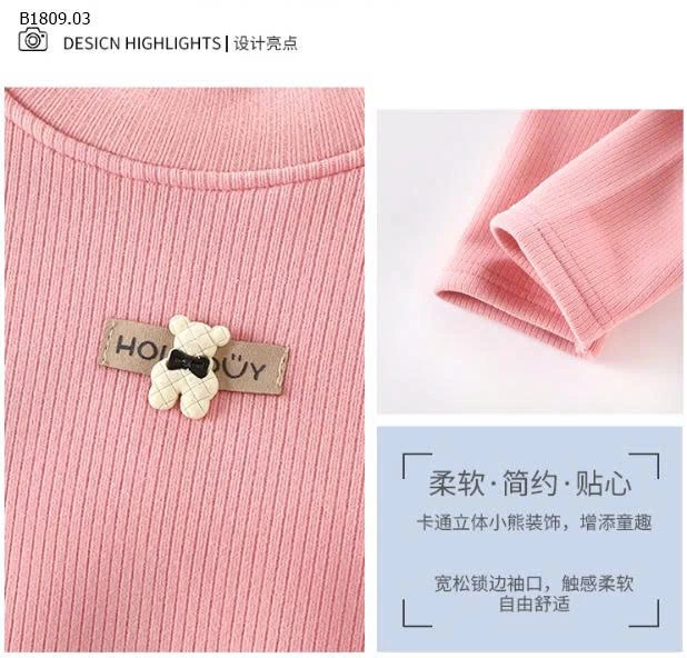 áo nỉ giữ nhiệt mùa đông mới cho bé- sỉ 69k